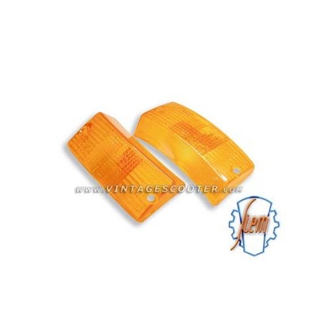 Cabochons De Clignotants Avant SIEM Vespa 125 Px Arco/P200E (Jeu)